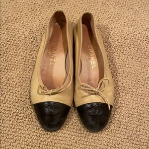 Classic Chanel Ballet Flats